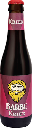 Напиток пивной BARBE Kriek пастеризованный 7,0%, 0.33л, крупный план