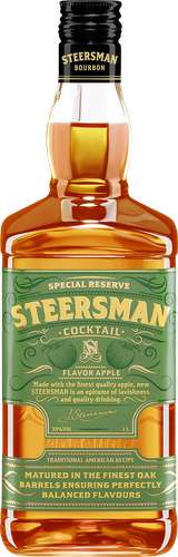 Коктейль STEERSMAN со вкусом яблока 35%, 1л, фото