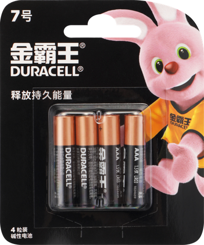 Батарейки щелочные DURACELL Basic AAA Lr03, Арт. MN2400, 4шт, фотография