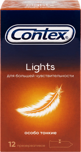 Презервативы CONTEX Lights, 12шт, фото