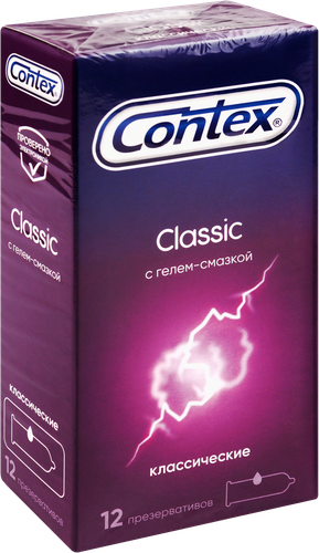 Презервативы CONTEX Classic, 12шт, детальное фото