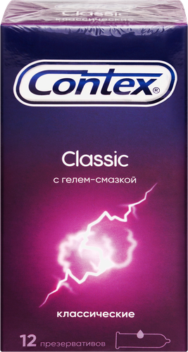 Презервативы CONTEX Classic, 12шт, фото