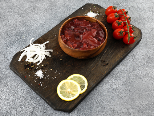 Печень куриная ЛЕНТА FRESH, весовая, вид
