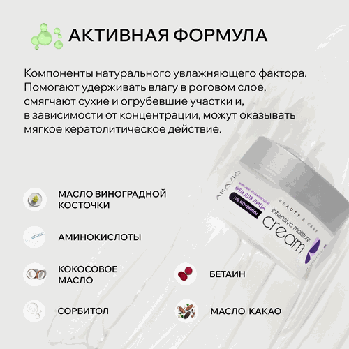 Крем для лица ARAVIA PROFESSIONAL Intensive Moisture с мочевиной, 150мл, изображение