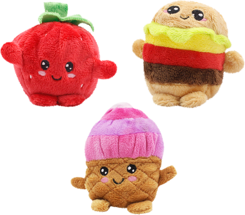 Игрушка мягкая BIGGA Мини-еда, в ассортименте, картинка