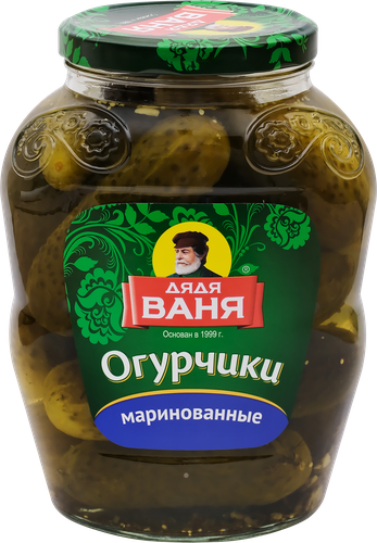 Огурцы маринованные ДЯДЯ ВАНЯ, 1800г, фото