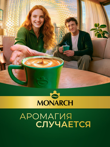 Кофе растворимый MONARCH Ориджинал Интенс натуральный сублимированный, 500г, картинка