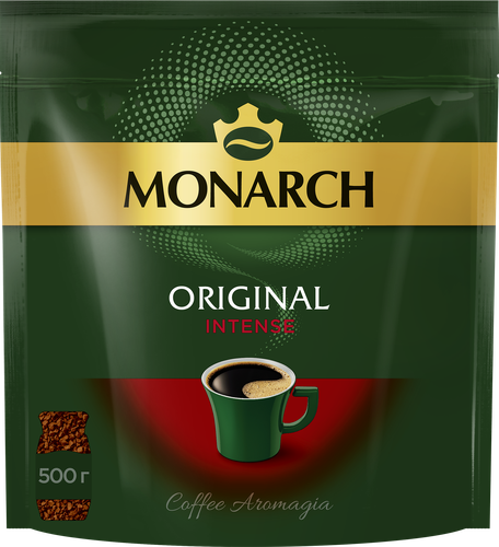 Кофе растворимый MONARCH Ориджинал Интенс натуральный сублимированный, 500г, картинка