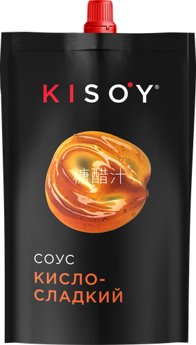 Соус деликатесный KISOY Кисло-сладкий, 210г, крупный план
