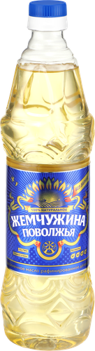 Масло подсолнечное ЖЕМЧУЖИНА ПОВОЛЖЬЯ рафинир., картинка