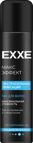 Лак для волос EXXE экстрасильная фиксация, 300мл, фотография