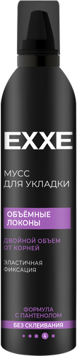 Мусс для укладки волос EXXE Объемные локоны, 250мл, изображение