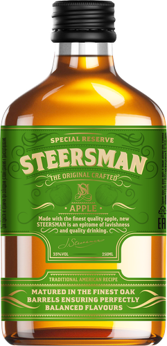 Коктейль STEERSMAN со вкусом яблока 35%, 0.25л, детальное фото