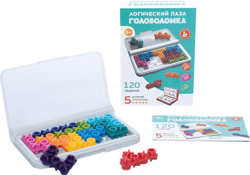 Игра логическая ДЕСЯТОЕ КОРОЛЕВСТВО головоломка-пазл, в ассортименте, вид