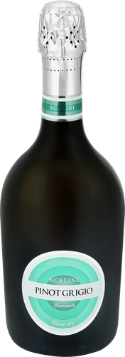 Вино игристое SCALINI Pinot Grigio Spumante белое брют, 0.75л, детальное фото