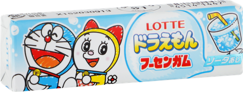 Жевательная резинка LOTTE вкус содовой, 19г, изображение