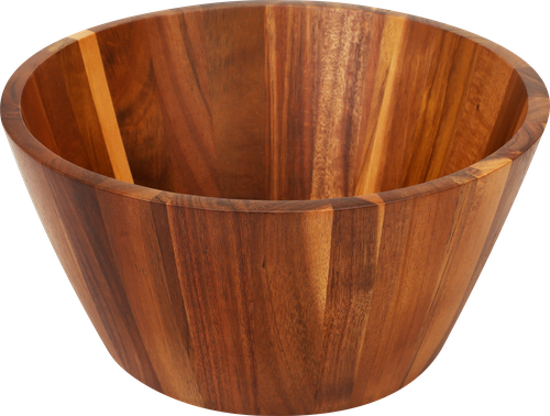 Салатник HOMECLUB Woodora 25см, акация, Арт. PL178543, крупный план