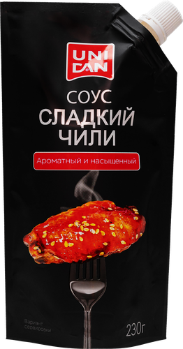 Соус UNI DAN Сладкий чили, 230г, изображение