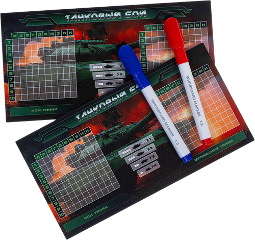 Игра для детей HATBER Пиши-Стирай, 2 стираемых маркера, фото