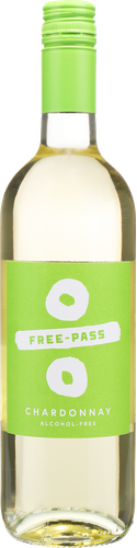 Напиток безалкогольный FREE PASS Chardonnay белый полусладкий, 0.75л, детальное фото