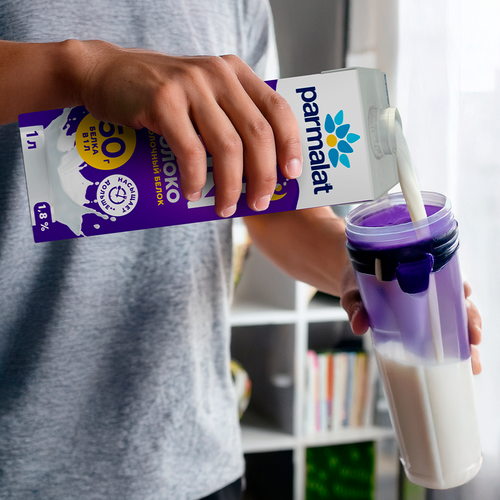 Молоко ультрапастеризованное PARMALAT Protein 1,8%, без змж, 500мл, фото