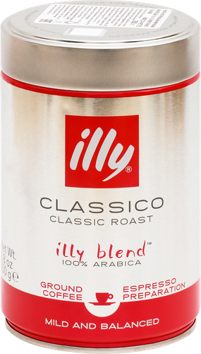 Кофе молотый ILLY Classico, 250г, вид