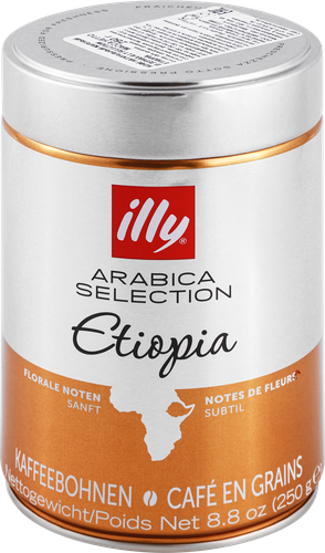 Кофе зерновой ILLY Arabica Selection Ethiopia, 250г, фото