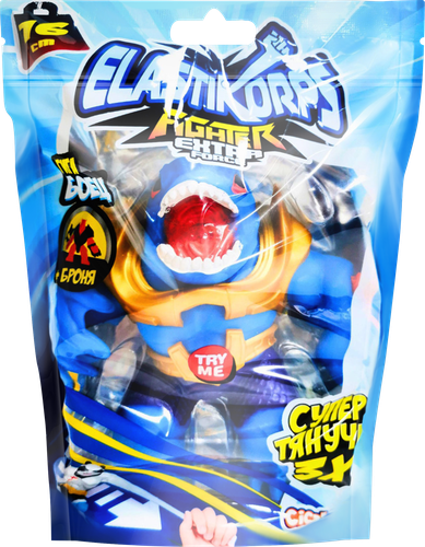 Фигурка-тянучка ELASTIKORPS Fighter, Extra force со съемной броней, Арт. EK16FL-Л, изображение