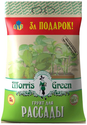 Грунт для рассады Morris Green 13 л, крупный план