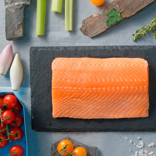 Лосось с головой 3–8кг ЛЕНТА FRESH, весовой, изображение