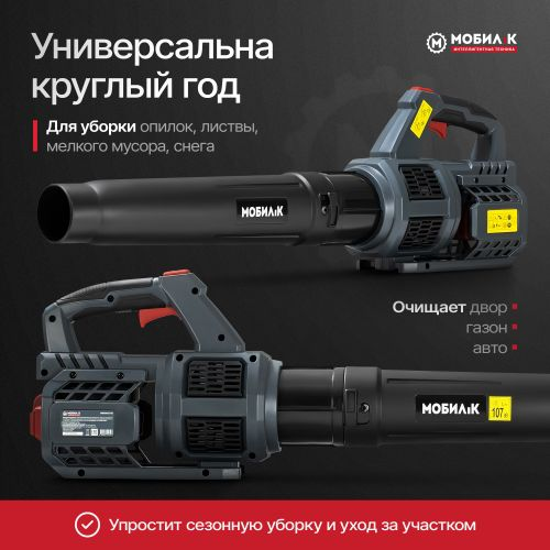 Воздуходувка аккумуляторная МОБИЛ К Комфорт XBA45, с акб и з/у, детальное фото