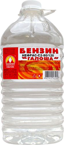 Растворитель Вершина Нефрас Галоша бензиновый 5 л, вид