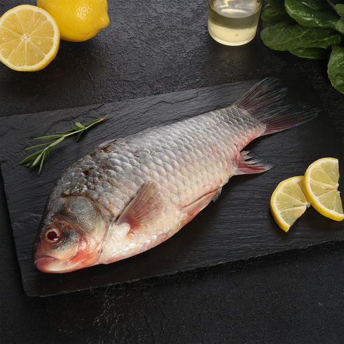 Карась непотрошеный ЛЕНТА FRESH, весовой, крупный план