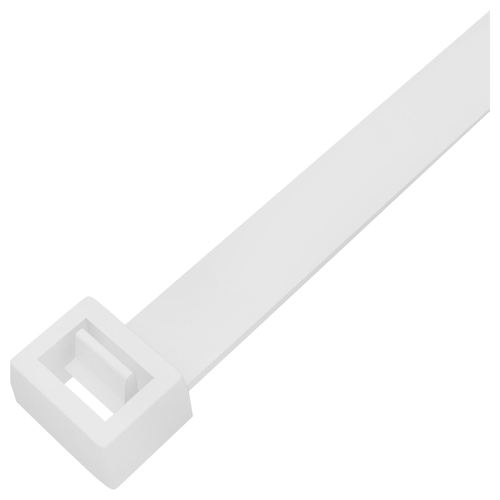 Стяжка кабельная REXANT 150x2,5мм, белая нейлоновая, Арт. 07-0150, 100шт, фото