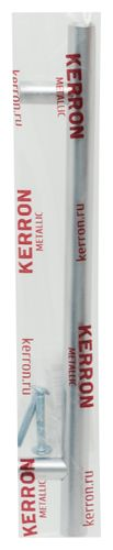 Ручка-рейлинг 160 мм матовый хром KERRON R-3020-160 SC, картинка
