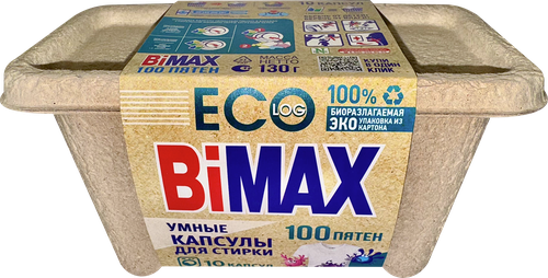 Капсулы для стирки BIMAX 100 пятен, 10шт, детальное фото