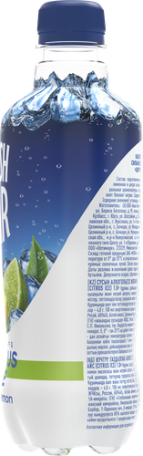 Напиток FRESH BAR Citrus ice сильногазированный, 0.48л, крупный план