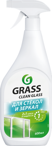 Средство для стекол, зеркал GRASS Clean Glass Супер Блеск, 600мл, картинка