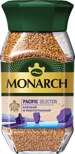 Кофе растворимый MONARCH Пасифик Селекшен, 90г, детальное фото