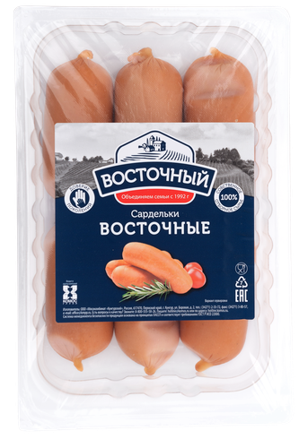 Сардельки ВОСТОЧНЫЙ Восточные, 400г, изображение