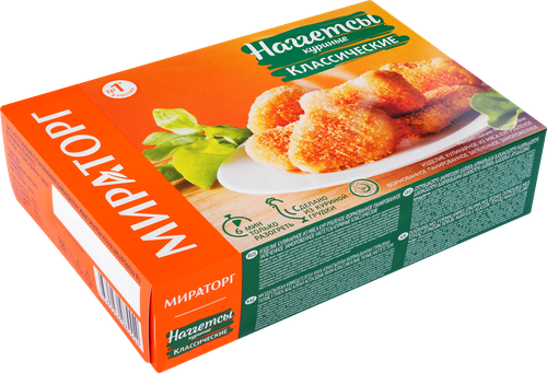 Наггетсы куриные МИРАТОРГ Классические, 250г, детальное фото