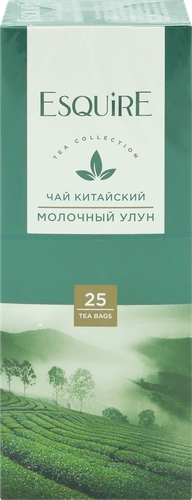 Чай зеленый Эсквайр молочный улун с/я к/у 25п. PL, фото