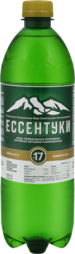 Вода минеральная Ессентуки №17 газированная п/б 0,75л., картинка