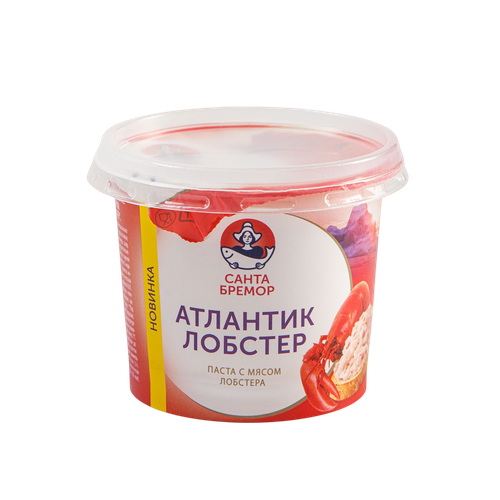 Паста АТЛАНТИК Лобстер 150г. САНТА БРЕМОР, крупный план