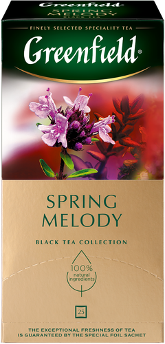 Чай черный GREENFIELD Spring Melody, 25пак, фотография