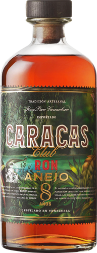 Ром CARACAS CLUB Anejo 8 Años выдержанный 8 лет 40%, 0.7л