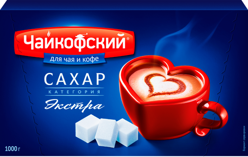 Сахар-рафинад ЧАЙКОФСКИЙ, 1кг, изображение