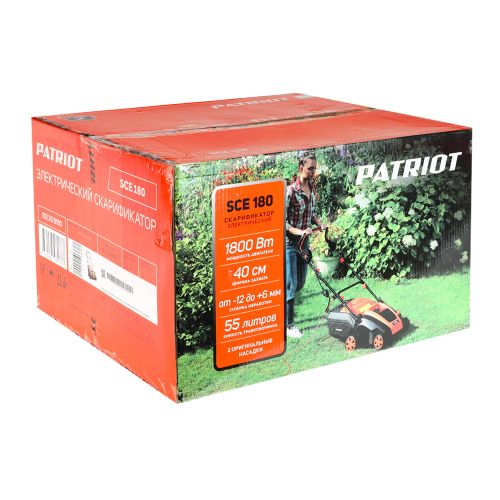 Скарификатор электрический PATRIOT 1800Вт 40см, SCE 180, картинка