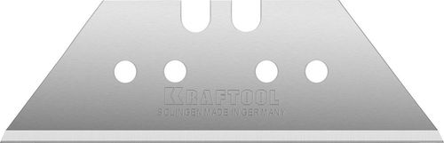 Лезвие запасное KRAFTOOL трапециевидное а24 5 шт, крупный план