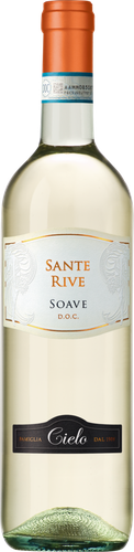 Вино Sante Rive Соаве ординарное белое сухое, 0.75л, изображение